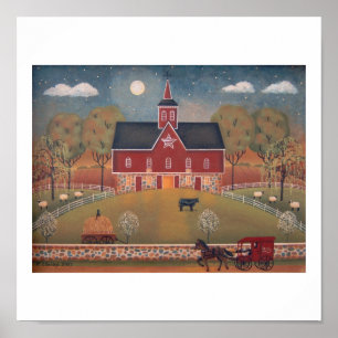 Star Barn Poster