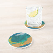 Star Bath (Sandstone) Untersetzer (Seite)