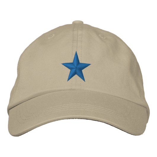 Star Bestickte Kappe (Vorderseite)