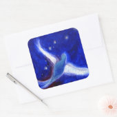 Star Bird 2012 Quadratischer Aufkleber (Umschlag)