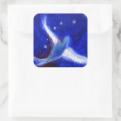 Star Bird 2012 Quadratischer Aufkleber (Tasche)