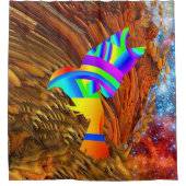 Star Bird Duschvorhang (Vorderseite)