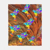 Star Birds Fleece Blanket (Vorderseite)