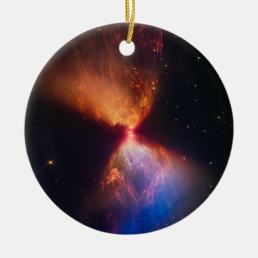 Star Birth, James Webb Space Telescope Weihnachten Keramik Ornament (Vorne)