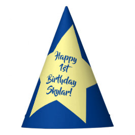 Star Birthday Party Partyhütchen