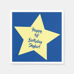 Star Birthday Party Serviette