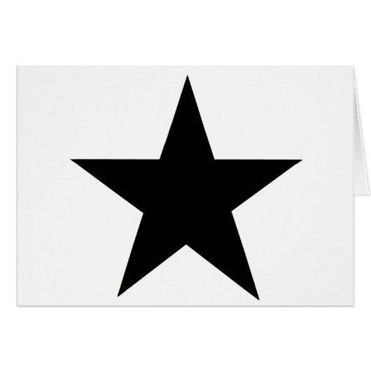 Star Black The MUSEUM Zazzle Geschenke (Vorderseite (Horizontal))
