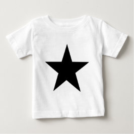 Star Black The MUSEUM Zazzle Geschenke Baby T-shirt
