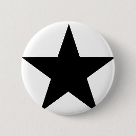 Star Black The MUSEUM Zazzle Geschenke Button