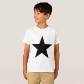 Star Black The MUSEUM Zazzle Geschenke T-Shirt (Vorne ganz)