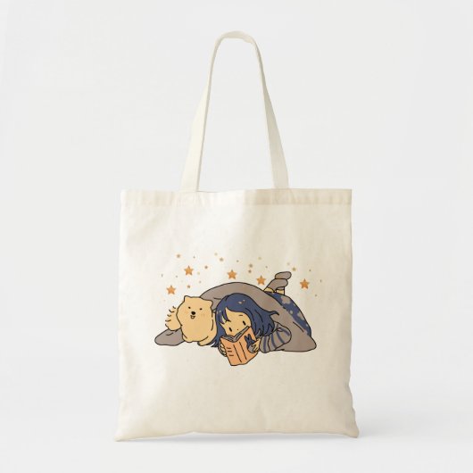 Star Bling Niedlich Girl Design Tragetaschen (Vorne)