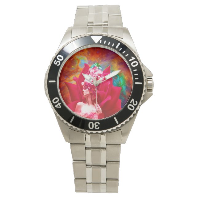 Star-Blume Armbanduhr (Vorderseite)