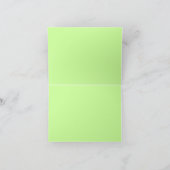 STAR BLUME Bat Mitzvah Danke Karte (Innenseite)