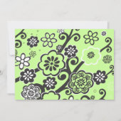 STAR BLUME Bat Mitzvah Einladung (Rückseite)