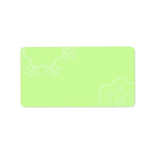 STAR-BLUME drucken eigene Labels Adressaufkleber (Vorne)