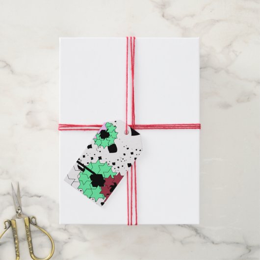 Star-Blume Geschenkanhänger (Mit Garn)