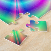 Star-Blume in Neon Puzzle (Seite)