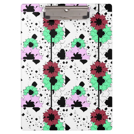 Star-Blume Klemmbrett (Vorderseite)