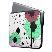 Star-Blume Laptopschutzhülle (Vorderseite Links)