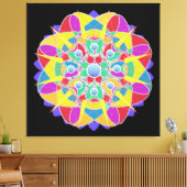 Star-Blume Leinwanddruck (Insitu (Wohnzimmer))