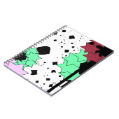 Star-Blume Notizblock (Linke Seite)