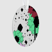 Star-Blume Ornament (Vorderseite)