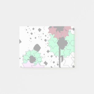 Star-Blume Post-it Klebezettel