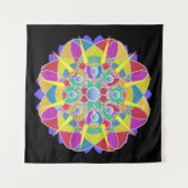 Star-Blume Wandteppich (Vorderseite (Horizontal))