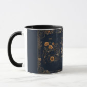 Star Botany Vintage Celestial Gold & Navy Tasse (Links)