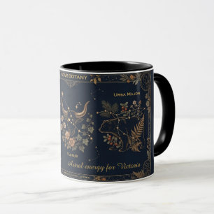Star Botany Vintage Celestial Gold & Navy Tasse