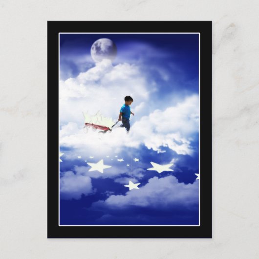Star Boy Postkarte (Vorderseite)