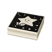 Star-Briefmarke Gummistempel (Stempel)