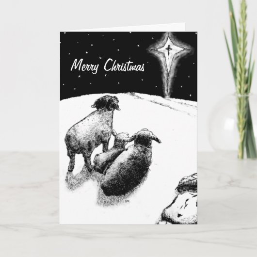 Star Bright Feiertagskarte (Vorderseite)