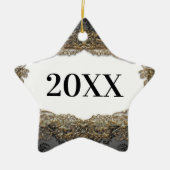 Star Bright First Christmas Keramik Ornament (Vorne)