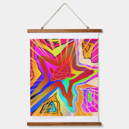 Star Bright Wall Tapestry Wandteppich Mit Holzrahmen