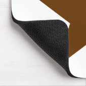 Star Brown The MUSEUM Zazzle Geschenke Mousepad (Ecke)