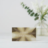 Star Brown White Rustic Design Colors Visitenkarte (Stehend Vorderseite)