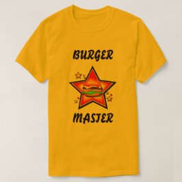 Star Burger Master Mens T - Shirts