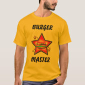 Star Burger Master Mens T - Shirts (Vorderseite)