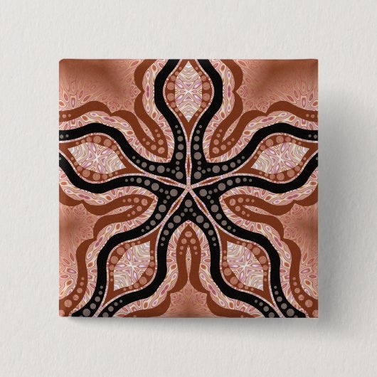 STAR-Button "EarthStar #5" Button (Vorderseite)