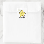 Star-Casm Astronomie Pun Sticker (Tasche)