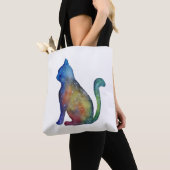 Star Cat Custom All-Over-Print Tote Bag Tasche (Von Nahem)