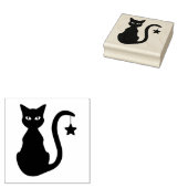 Star Cat Rubber Briefmarke Gummistempel (Stempel)