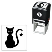 Star Cat Self-Inking-Briefmarke Permastempel (Beispiel)