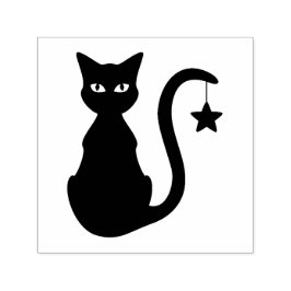 Star Cat Self-Inking-Briefmarke Permastempel