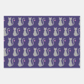 Star Cat Wrapping Paper Set Geschenkpapier Set (Vorderseite 2)