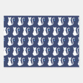 Star Cat Wrapping Paper Set Geschenkpapier Set (Vorderseite)