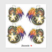 Star Catcher Glows Star Dragon Aufkleber (Blatt)