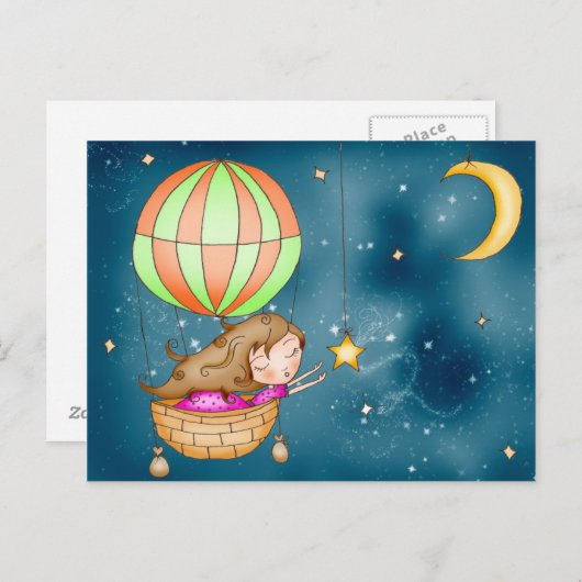Star Catcher - Postcard Postkarte (Vorne/Hinten)