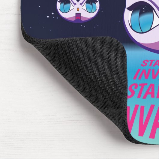 Star Cats Invasion Mousepad (Ecke)